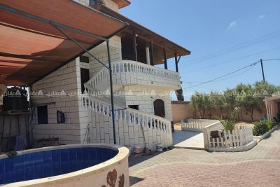 شاليه جاهز وأرض مزروعة للبيع أو للبدل شاليه جاهز وأرض مزروعة للبيع أو للبدل